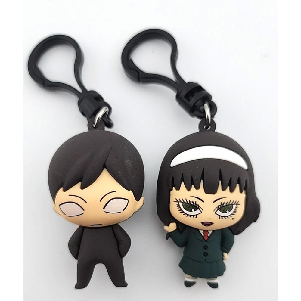 Junji Ito Horror Collection - Figural Bag Clips - Pretty Boy & Tomie